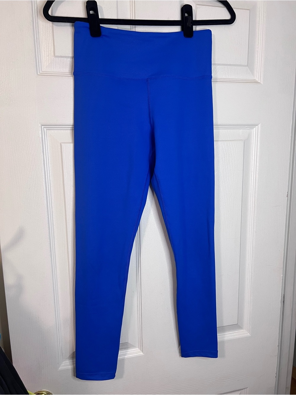 #644 Zyia Active Royal Blue High Rise Performance Leggings Size 4 EUC
